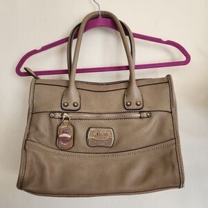 Guess purse handbag tan brown